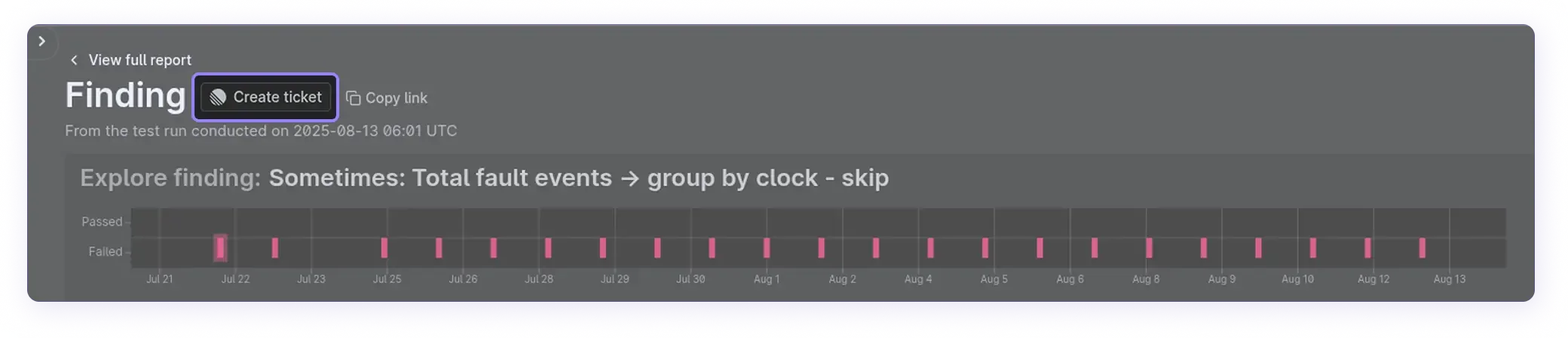 Create ticket example 1