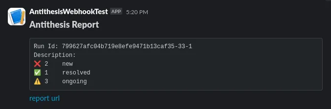 Slack Integration Example