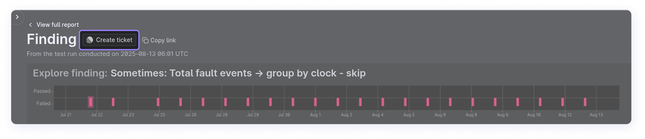 Create ticket example 1