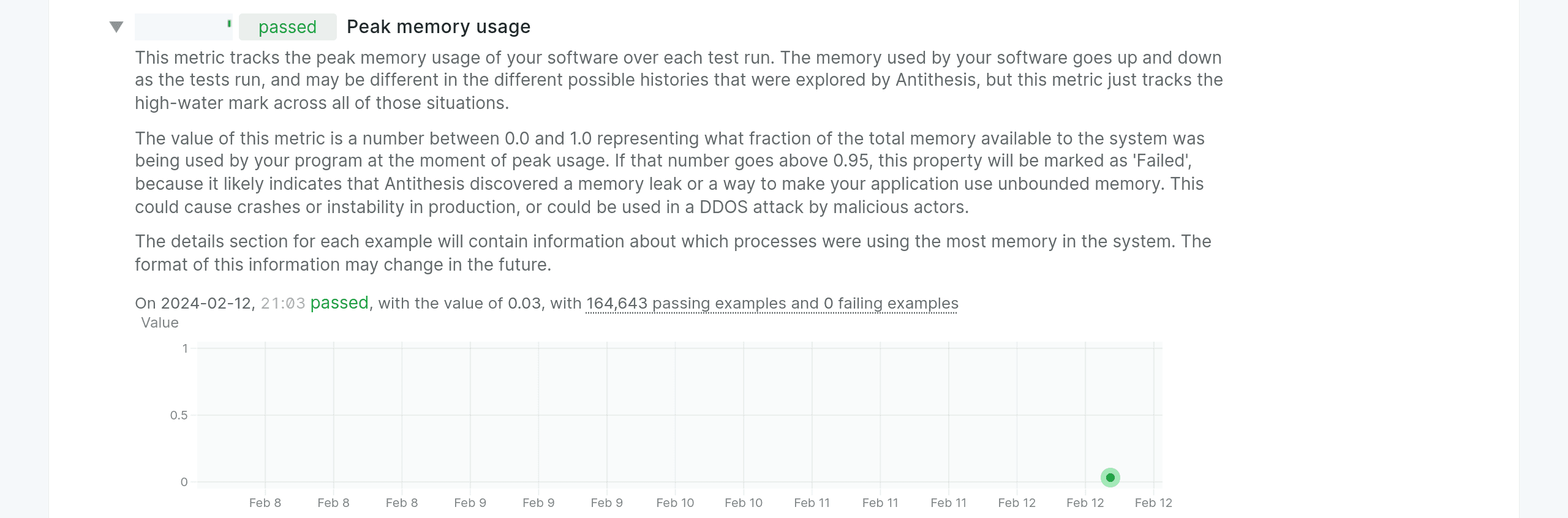 Numeric pass