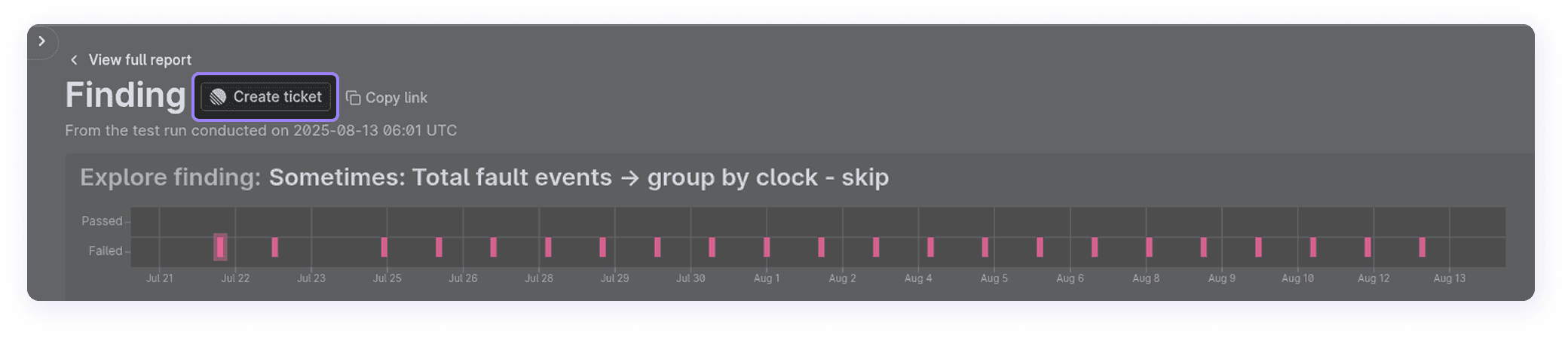 Create ticket example 1
