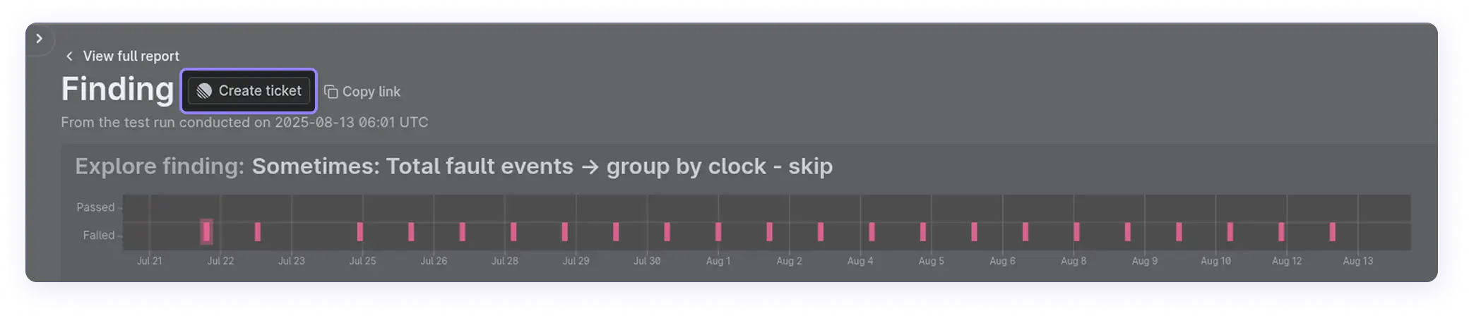Create ticket example 1